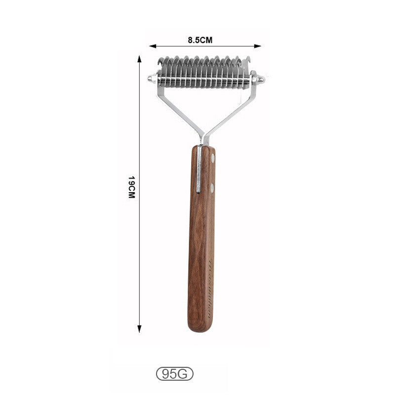 Pet Comb Solid Wood Antique Hair Removing Products